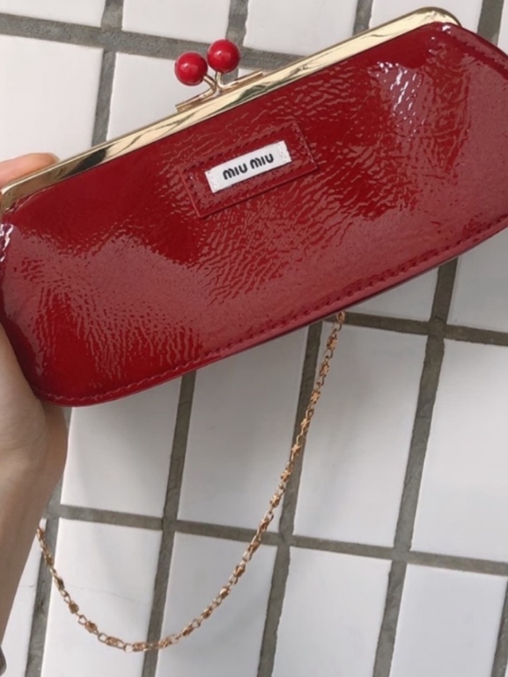 Miu Miu perfume gift bag